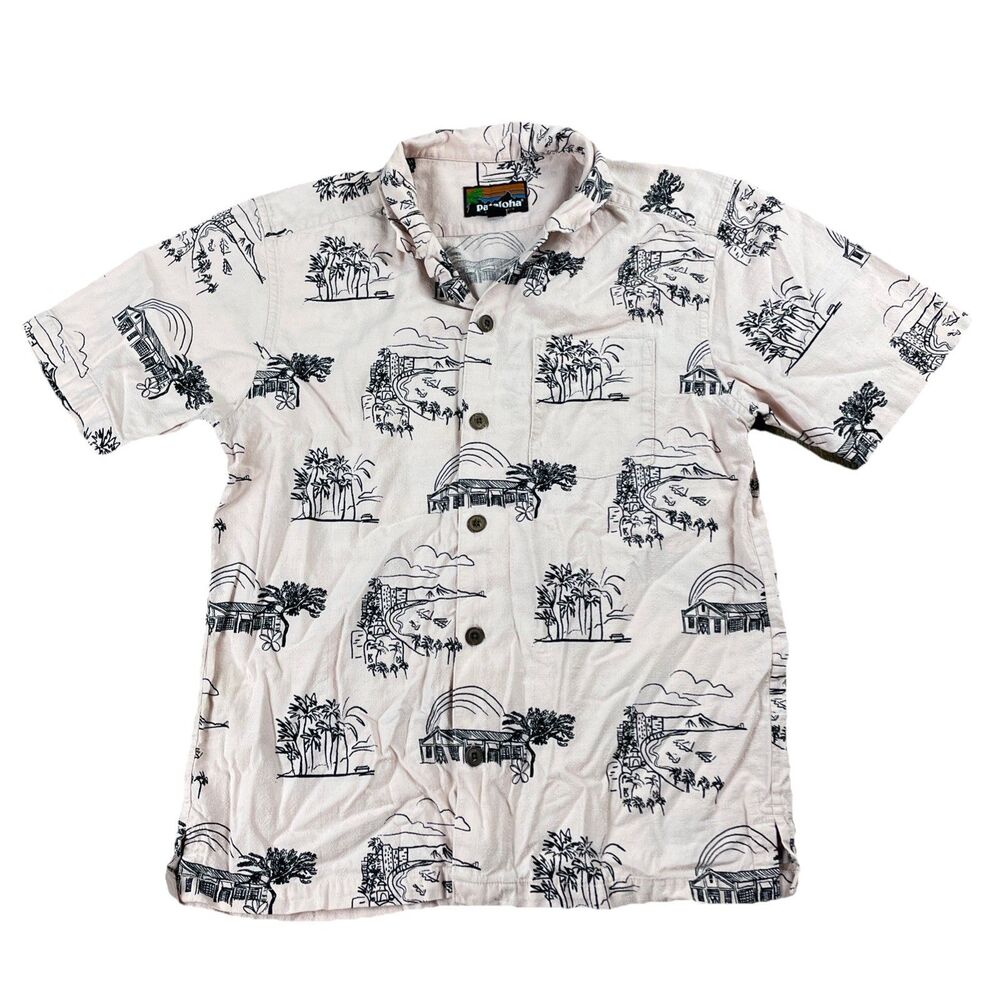 Patagonia Pataloha Kaka'ako 2020 Button Up Terry Cloth Shirt Limited Size XS